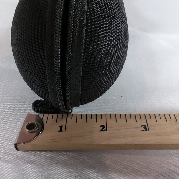 Oakley Pill Sunglasses Case Glasses Black Monogram Hard Shell Zip Logo Travel - Picture 10 of 13